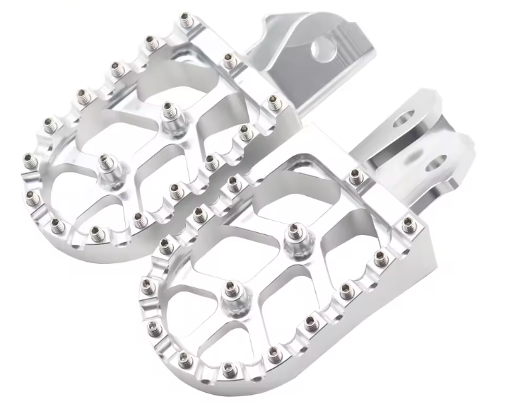 Wide CNC Alloy Foot Pegs for Surron / Segway / E-Moto (Colour Options)