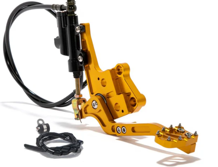 Mineral Oil Aluminum Hydraulic Rear Foot Brake Bracket Kit for Talaria XXX