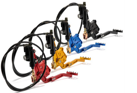 Mineral Oil Aluminum Hydraulic Rear Foot Brake Bracket Kit for Talaria XXX